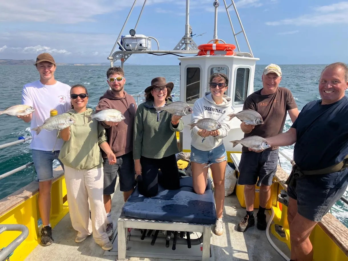 Family Fishing in Lyme Bay