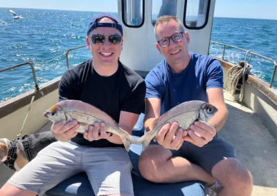 Fishing for dinner in Lyme Bay