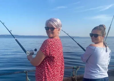 Fishing in Lyme Bay